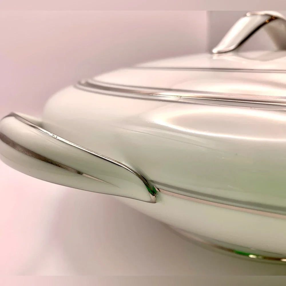 Noritake 5407 Stanton Covered Vegetable Fine China Dish, Vintage, Rare - Picture 5 of 12